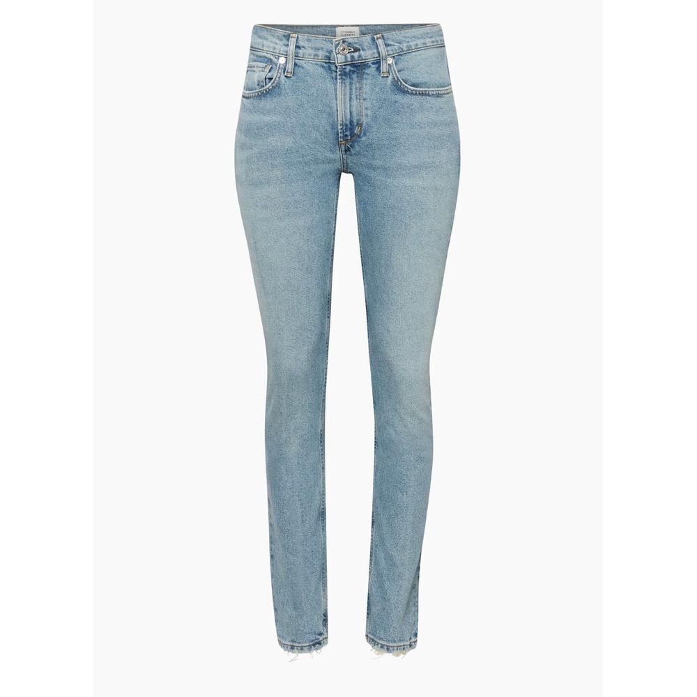 Citizens of Humanity Inga Slim Leg Light Wash Blue Jeans 2001B-3009 Size 28